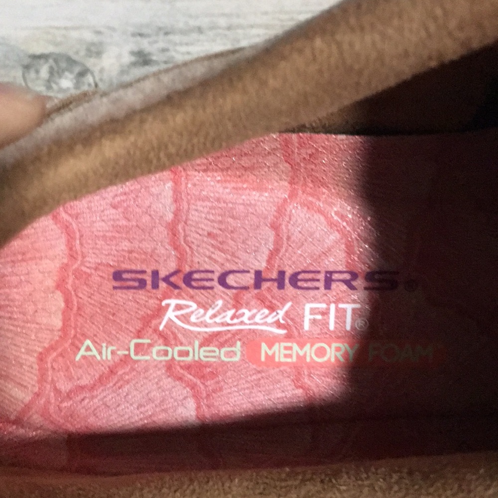 Sketchers Relaxed Fit Air Cooled Memory Foam leather upper lace up shoe size 11 - Picture 6 of 6